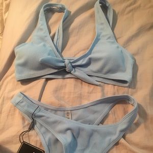 Light blue bikini